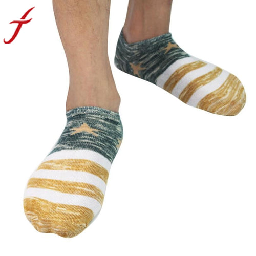 1 Pair Winter Warm Men's Cotton Socks Crew Ankle Low Cut Casual Business Classic Cotton Socks Free Size