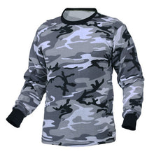 INCERUN Multicolor S-3XL Men's T Shirts Long Sleeve Tactical Camouflage Loose Fitness Combat Military TShirt Camo bodybuilding