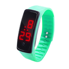 LED Digital Display Bracelet Watch Children's Students Silica Gel Sports Watch
