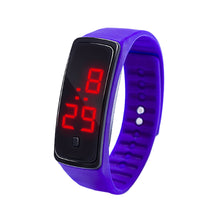 LED Digital Display Bracelet Watch Children's Students Silica Gel Sports Watch
