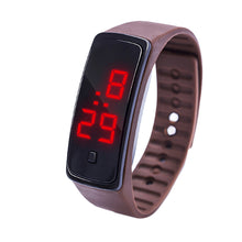 LED Digital Display Bracelet Watch Children's Students Silica Gel Sports Watch