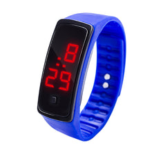 LED Digital Display Bracelet Watch Children's Students Silica Gel Sports Watch