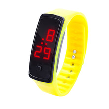 LED Digital Display Bracelet Watch Children's Students Silica Gel Sports Watch