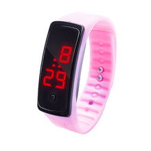 LED Digital Display Bracelet Watch Children's Students Silica Gel Sports Watch