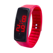 LED Digital Display Bracelet Watch Children's Students Silica Gel Sports Watch